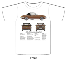 Triumph Stag MkII 1973-77 T-shirt Front